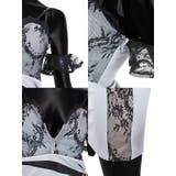 ブラックレースウエストカット×ハーフジップキャミミニドレス セクシードレス 袖な… | Tika | 詳細画像12 