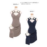 サイドシアーカットアシンメトリーミニドレス キャバドレス キャバ | Tika | 詳細画像6