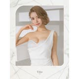 ハートカットワンショルダーラップスリットタイトミニドレス セクシードレス | Tika | 詳細画像6 