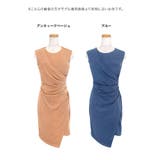 Tika ラメストレッチドレープノースリーブミディアムタイトドレス セクシードレ… | Tika | 詳細画像7 