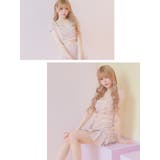 ウエストカットツイードプリーツタイトミニドレス ガーリードレス 袖あり | Tika | 詳細画像6 