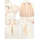 立体フラワー刺繍×シアーサイドカットハーフジップツイードミニドレス ガーリードレ… | Tika | 詳細画像17 