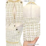 バストカット×アメリカンスリーブタイトツイードミニドレス セクシードレス 袖なし | Tika | 詳細画像13 