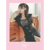 リボンデザイントップ×スリットサロペット風デザインミディアムドレスドレス | Tika | 詳細画像2