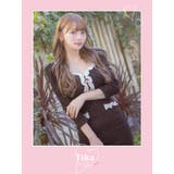 柔らかニットハイウエストマーク韓国ミニドレス ガーリードレス キャバドレス | Tika | 詳細画像6 