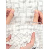 ガーリーチェック×フリルスクエアネックミニドレス キャバドレス キャバ | Tika | 詳細画像9 