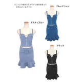 バストフレーム×フロントジップセットアップミニドレス セクシードレス 袖なし | Tika | 詳細画像11
