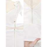 リボンショルダー×ダブルボタンセットアップミニドレス ガーリードレス 袖なし | Tika | 詳細画像14 