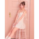 フロントジップトップス×フレアスカート＊コードリボンセットアップフレアミニドレス… | Tika | 詳細画像5 