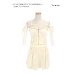 フロントジップトップス×フレアスカート＊コードリボンセットアップフレアミニドレス… | Tika | 詳細画像8 