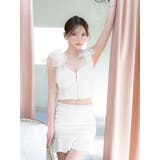 Tika ビジューラインストーン×ハーフジップセットアップミニドレス セクシード… | Tika | 詳細画像3 