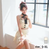 アイボリー | Tika キャバドレス セットアップ | Tika