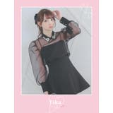 シアーブラウススカパン韓国セットアップ ブラウス キャミソール | Tika | 詳細画像6