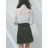 Pimil 韓国セットアップ レースブラウス | Tika | 詳細画像9 