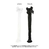 メッシュニットレース×リボンニーハイソックス コスプレ小物 ソックス | Tika | 詳細画像3