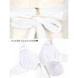 クロスウエストデザイン×キュロットビキニ ガーリースイムウェア 体型カバー水着 | Tika | 詳細画像7 