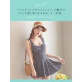 バックシャンワンピース×ショートボトムスタンキニセットアップビキニ | Tika | 詳細画像2