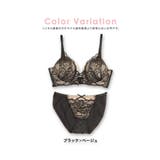 レースアップコードフラワーレースブラ&ショーツセット セクシーランジェリー | Tika | 詳細画像6