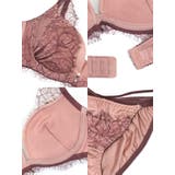 刺繍レース×コードアクセントブラ＆ショーツセット ガーリーランジェリー 勝負下着 | Tika | 詳細画像7 