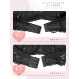 Tika ブルーグレー×ブラックフラワー刺繍ブラ＆ショーツセット 勝負下着 | Tika | 詳細画像18 