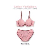 フロントレース×パイピングテープビジューブラ＆ショーツセット | Tika | 詳細画像6 