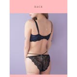 ストラッピー総レースブラ&ショーツセット 勝負下着 ガーリーランジェリー | Tika | 詳細画像6