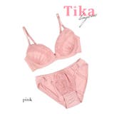 レース×カットアウトセクシーブラ＆ショーツセット 勝負下着 ガーリーランジェリー | Tika | 詳細画像5 