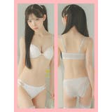 フロントホックシアーバックブラ&ショーツセット 勝負下着 セクシーランジェリー | Tika | 詳細画像5