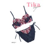 エレガントローズ刺繍ポイントビジューブラ＆ショーツセット セクシーランジェリー | Tika | 詳細画像6 