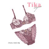 Tika 大胆フラワー刺繍ブラ＆ショーツセット 勝負下着 | Tika | 詳細画像7 
