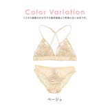 ノンパッド×ノンワイヤー総シースルーブラ＆ショーツセット 勝負下着 セクシーラン… | Tika | 詳細画像6 