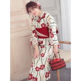 Tika 大正ロマン梅×流水紋浴衣2点セット レディース浴衣 | Tika | 詳細画像2 