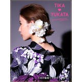 しだれ花大輪フラワーヘアアクセサリー3点セット 浴衣小物 和装小物 | Tika | 詳細画像9