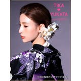 しだれ花大輪フラワーヘアアクセサリー3点セット 浴衣小物 和装小物 | Tika | 詳細画像10