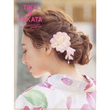 しだれ花大輪フラワーヘアアクセサリー3点セット 浴衣小物 和装小物 | Tika | 詳細画像7
