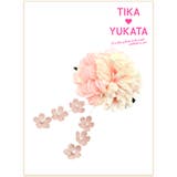 ボリュームフラワー×しだれ花ヘアクリップ 浴衣小物 和装小物 | Tika | 詳細画像1