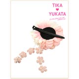 ボリュームフラワー×しだれ花ヘアクリップ 浴衣小物 和装小物 | Tika | 詳細画像2