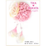 ボリュームフラワー×しだれ花ヘアクリップ 浴衣小物 浴衣アクセサリー | Tika | 詳細画像5