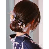 ポイントビジュードライフラワー×かすみ草ヘアアクセサリー3点セット 浴衣小物 | Tika | 詳細画像3