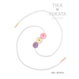 3連ぷっくりちりめんフラワー飾り帯紐 浴衣小物 飾り帯 | Tika | 詳細画像1