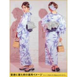 清涼カラー水彩百合柄花魁浴衣5点セット 浴衣 兵児帯 | Tika | 詳細画像8