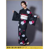 クラシカルモノトーン菖蒲柄花魁浴衣5点セット 浴衣 平帯 | Tika | 詳細画像7