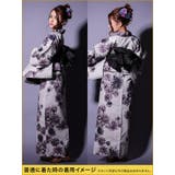 ヴィンテージマルチフラワー柄花魁浴衣5点セット 浴衣 兵児帯 | Tika | 詳細画像9