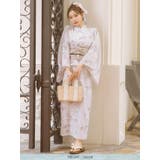 フェミニンホワイトフラワーワンピース浴衣3点セット 二部式浴衣 キャミワンピース | Tika | 詳細画像7