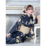 アンティーク調フラワーワンピース浴衣3点セット レトロ浴衣 sweet浴衣 | Tika | 詳細画像5