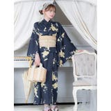 アンティーク調フラワーワンピース浴衣3点セット レトロ浴衣 sweet浴衣 | Tika | 詳細画像6
