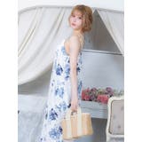 水彩ニュアンスフラワー柄ワンピース浴衣3点セット sweet浴衣 ガーリー浴衣 | Tika | 詳細画像4