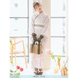ニュアンスフラワーデザインワンピース浴衣3点セット 羽織 ワンピース | Tika | 詳細画像6