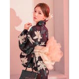 Tika大柄大正ロマン風ワンピース浴衣3点セット 浴衣(羽織) ワンピース | Tika | 詳細画像7