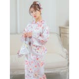 Tika フェミニンニュアンスフラワー模様浴衣2点セット 浴衣 | Tika | 詳細画像6